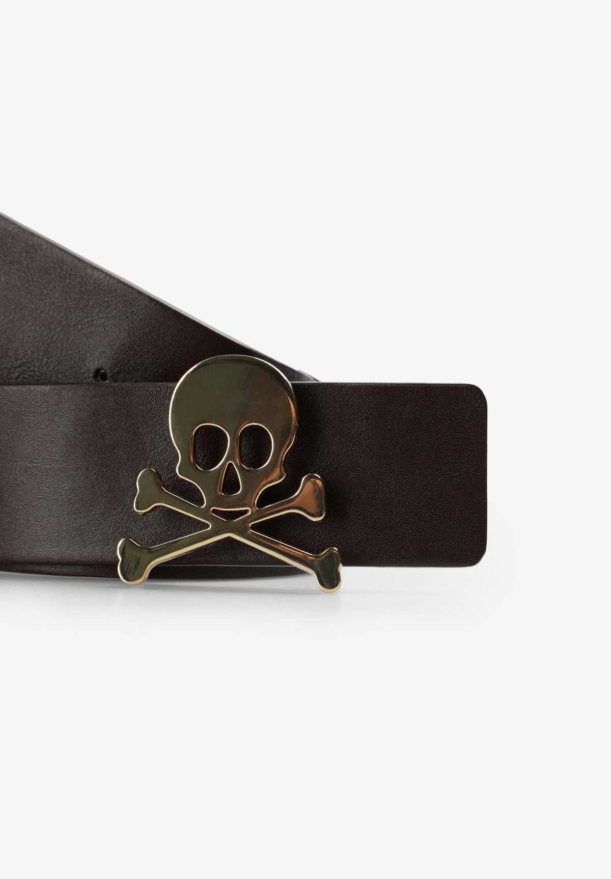 CINTURÓN PIEL REVERSIBLE CALAVERA