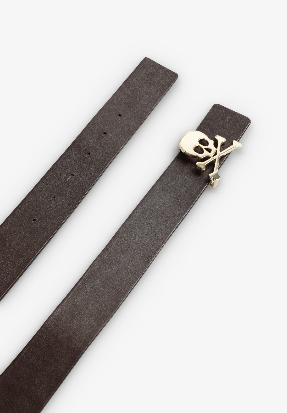 CINTURÓN PIEL REVERSIBLE CALAVERA