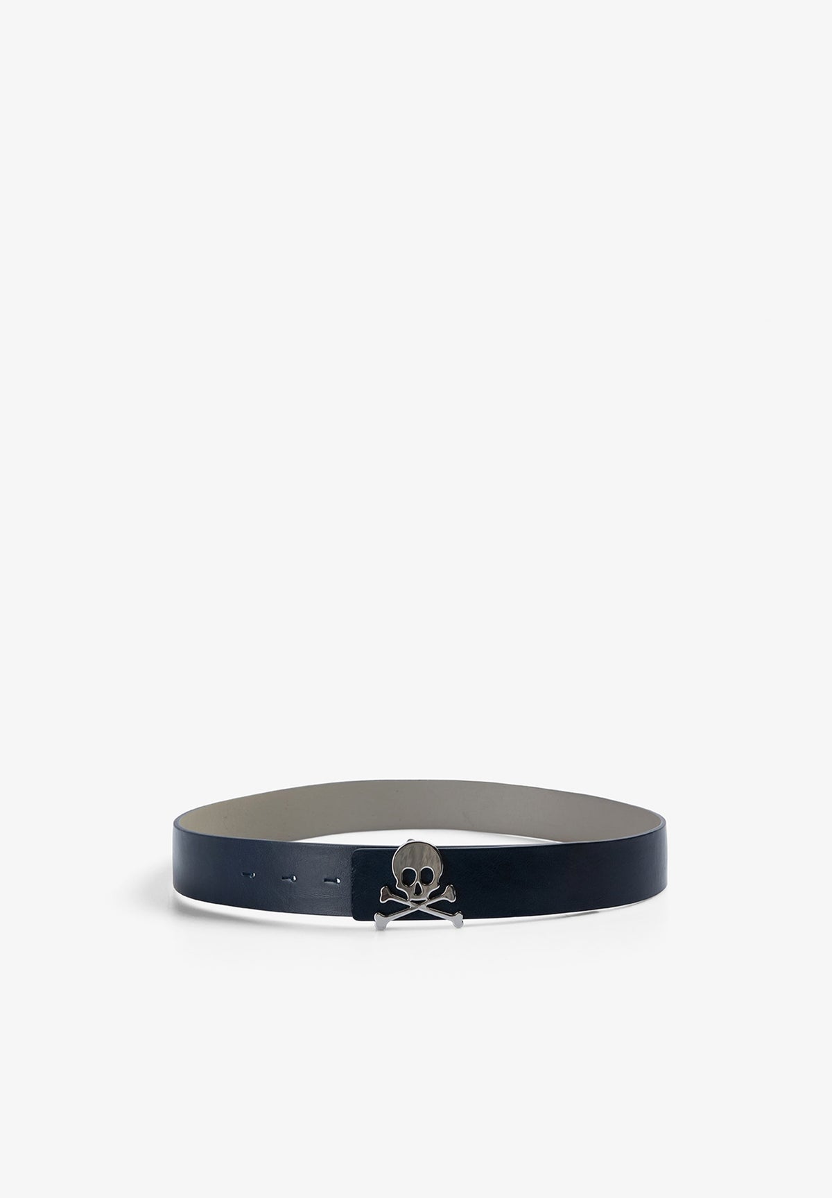 CINTURÓN PIEL REVERSIBLE CALAVERA