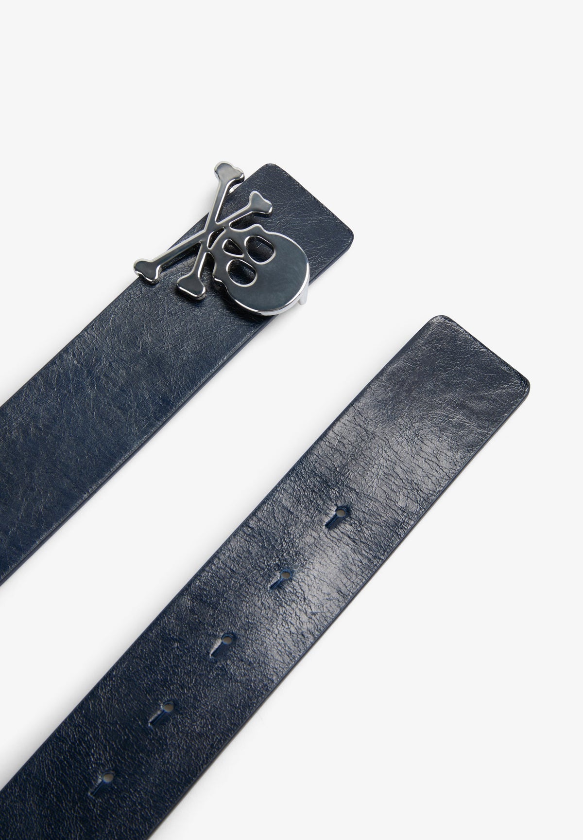 CINTURÓN PIEL REVERSIBLE CALAVERA