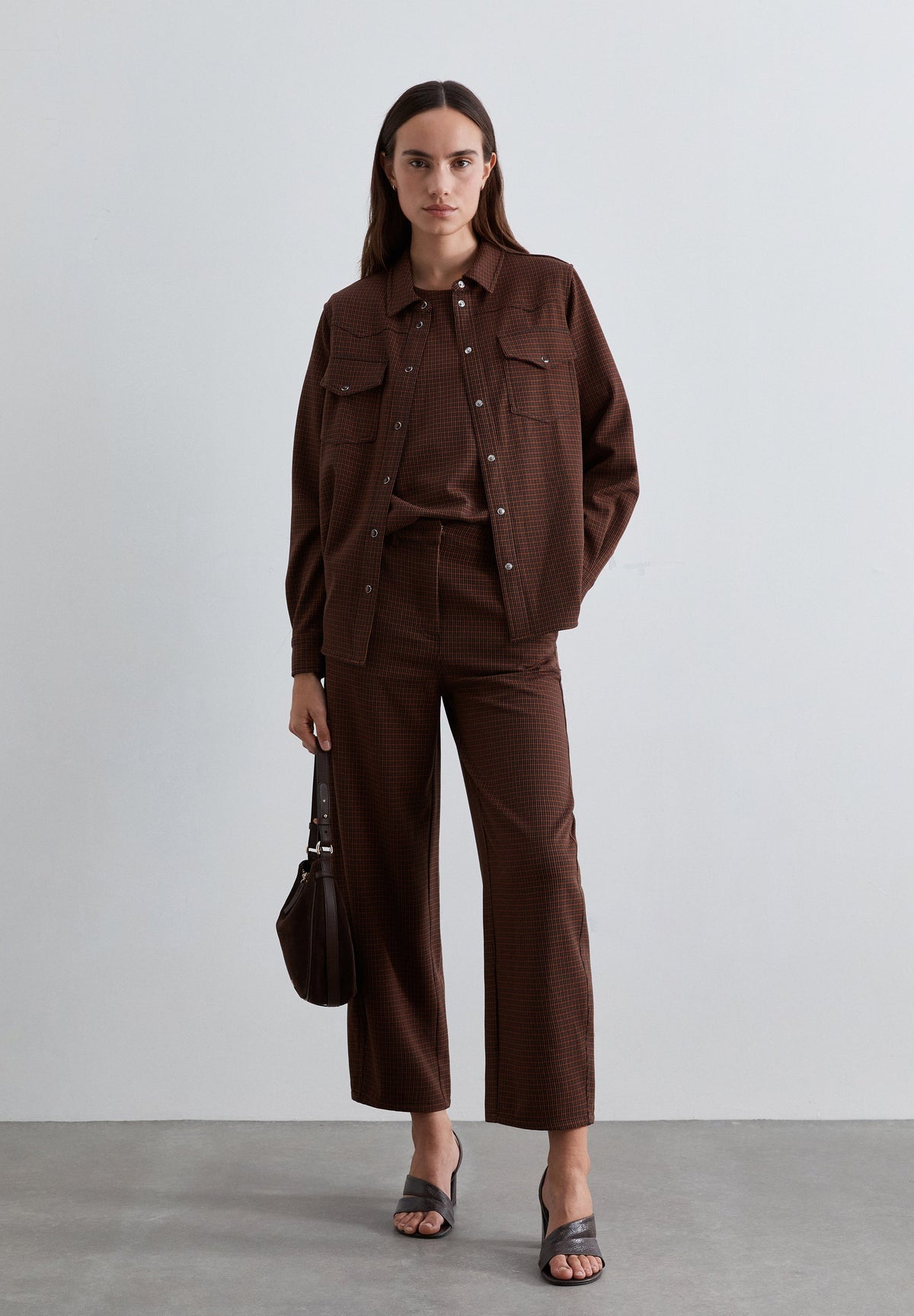 CAMISA CUADROS CON BOLSILLOS