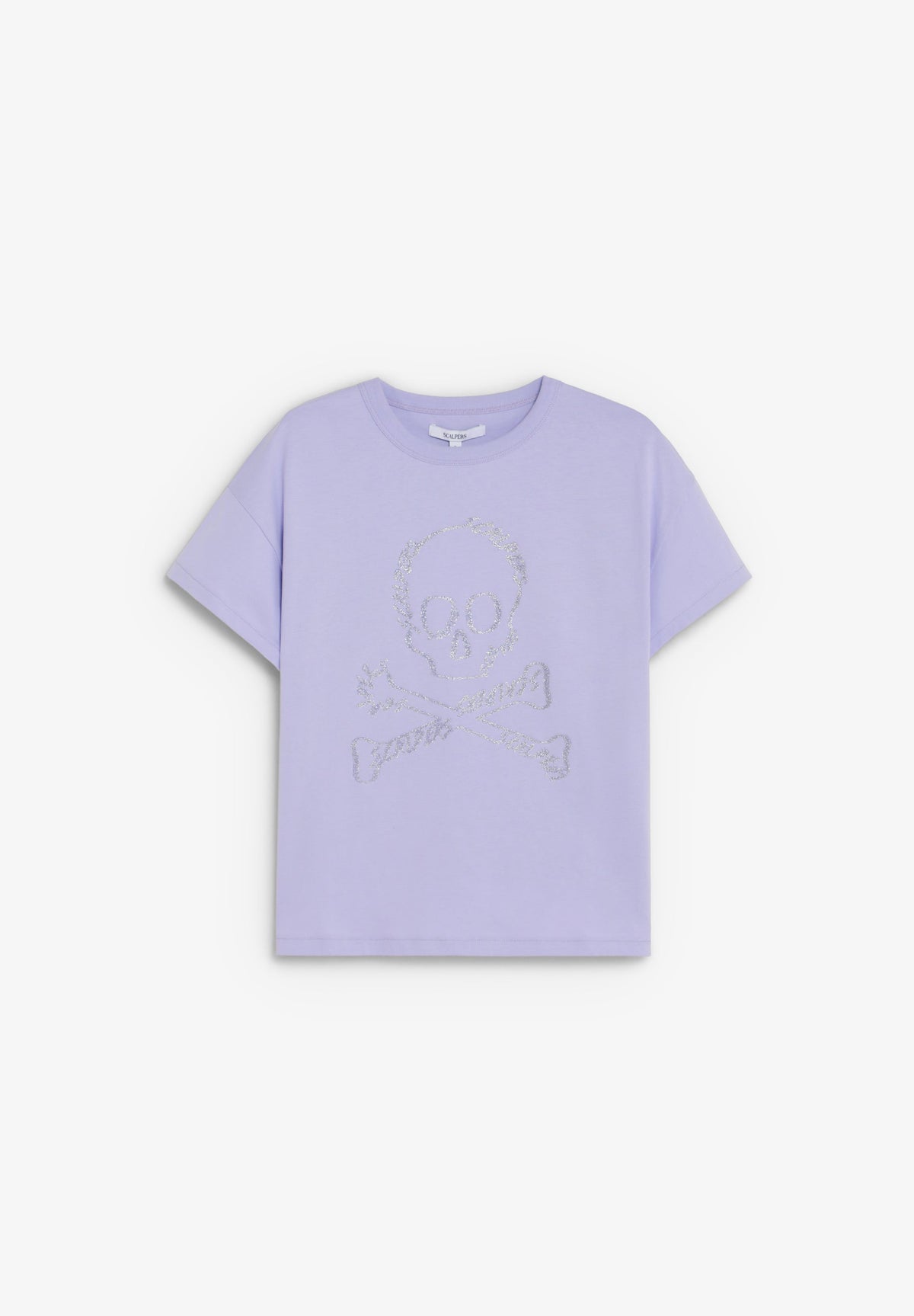 CAMISETA CALAVERA GLITTER