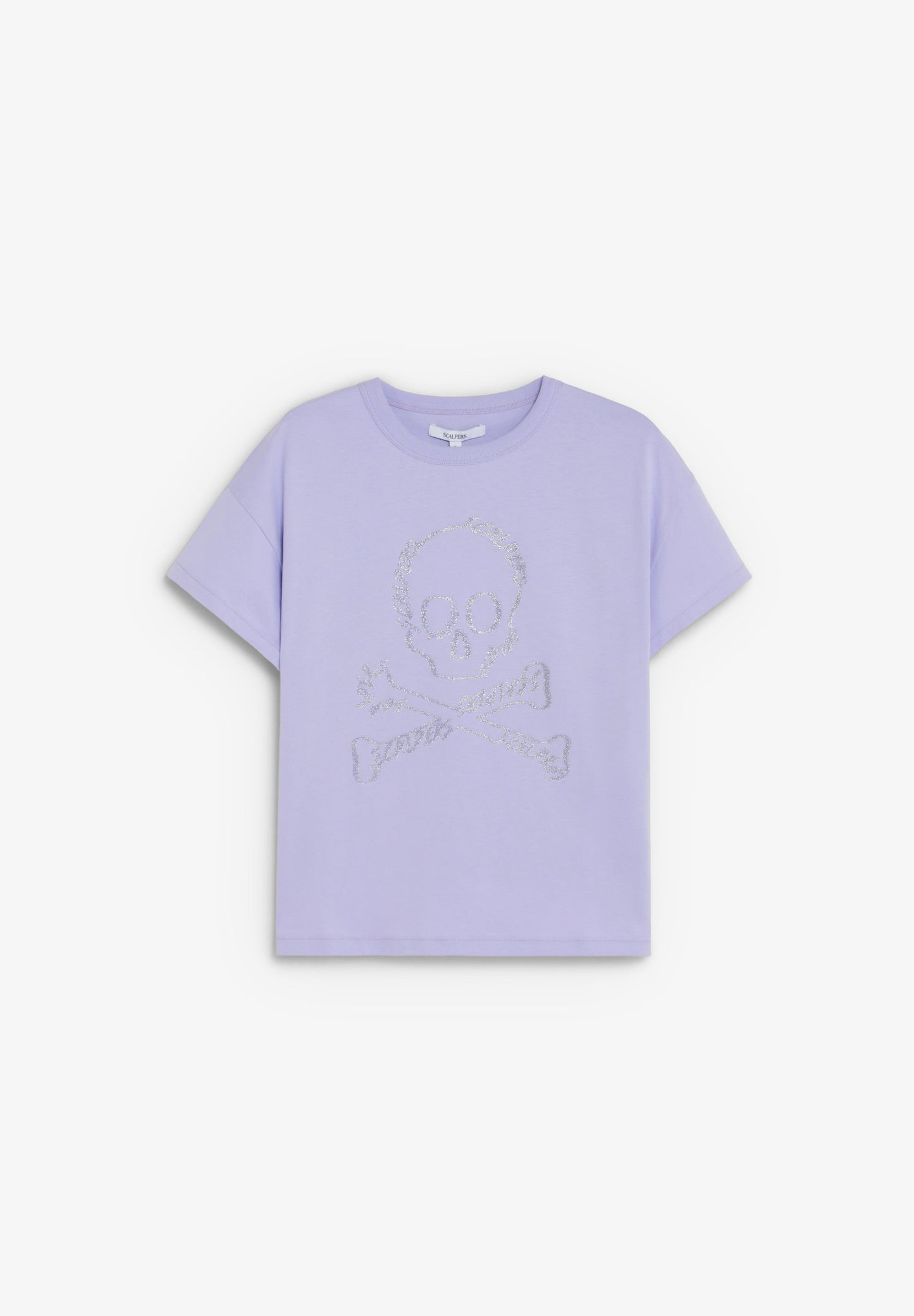 CAMISETA CALAVERA GLITTER