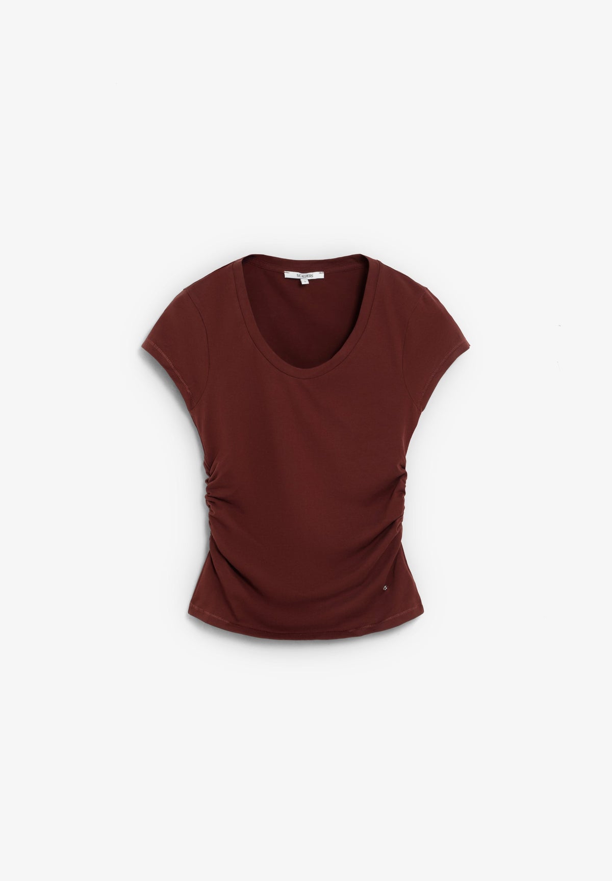 CAMISETA DRAPEADO LATERAL