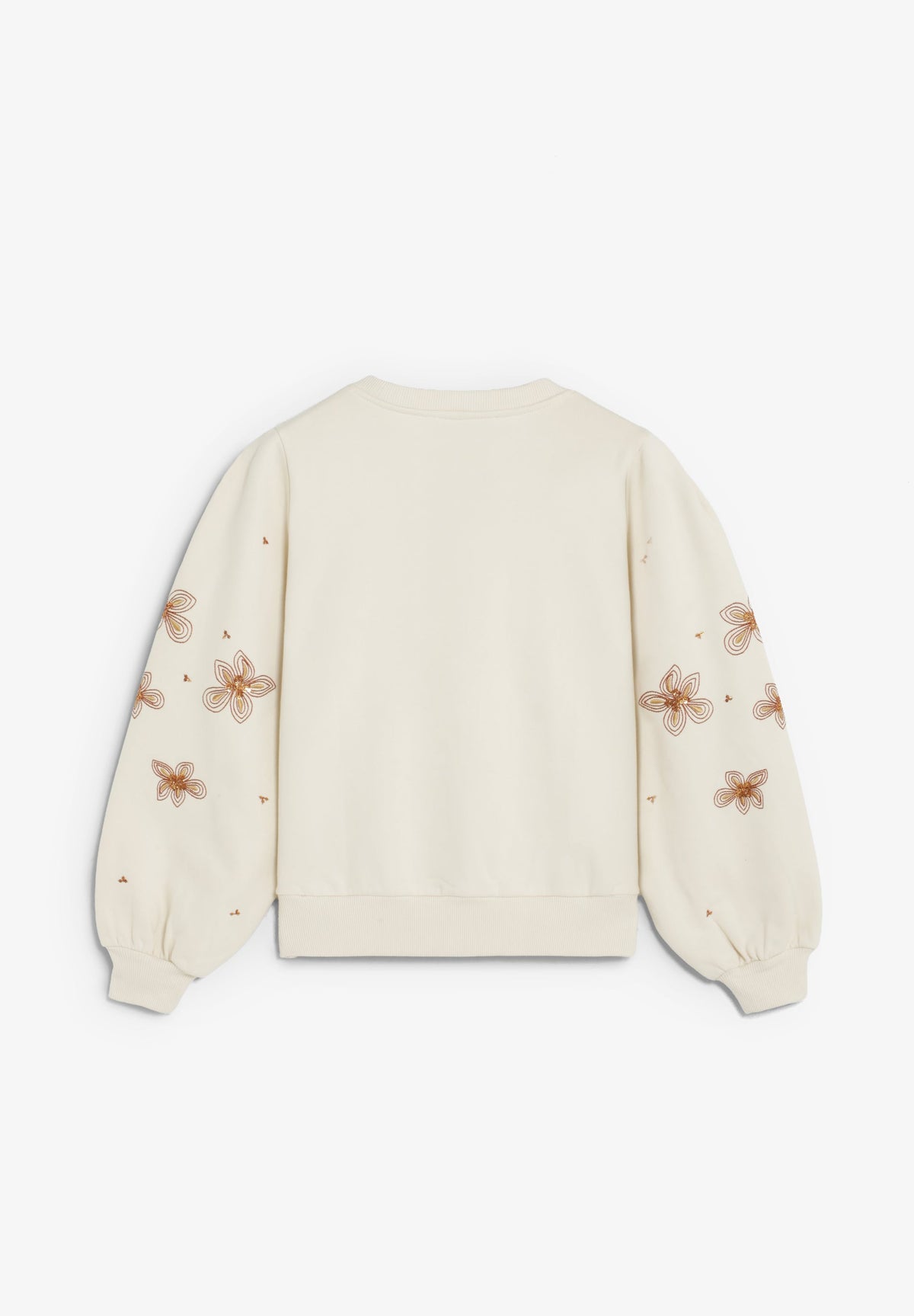 SUDADERA BORDADOS FLORALES