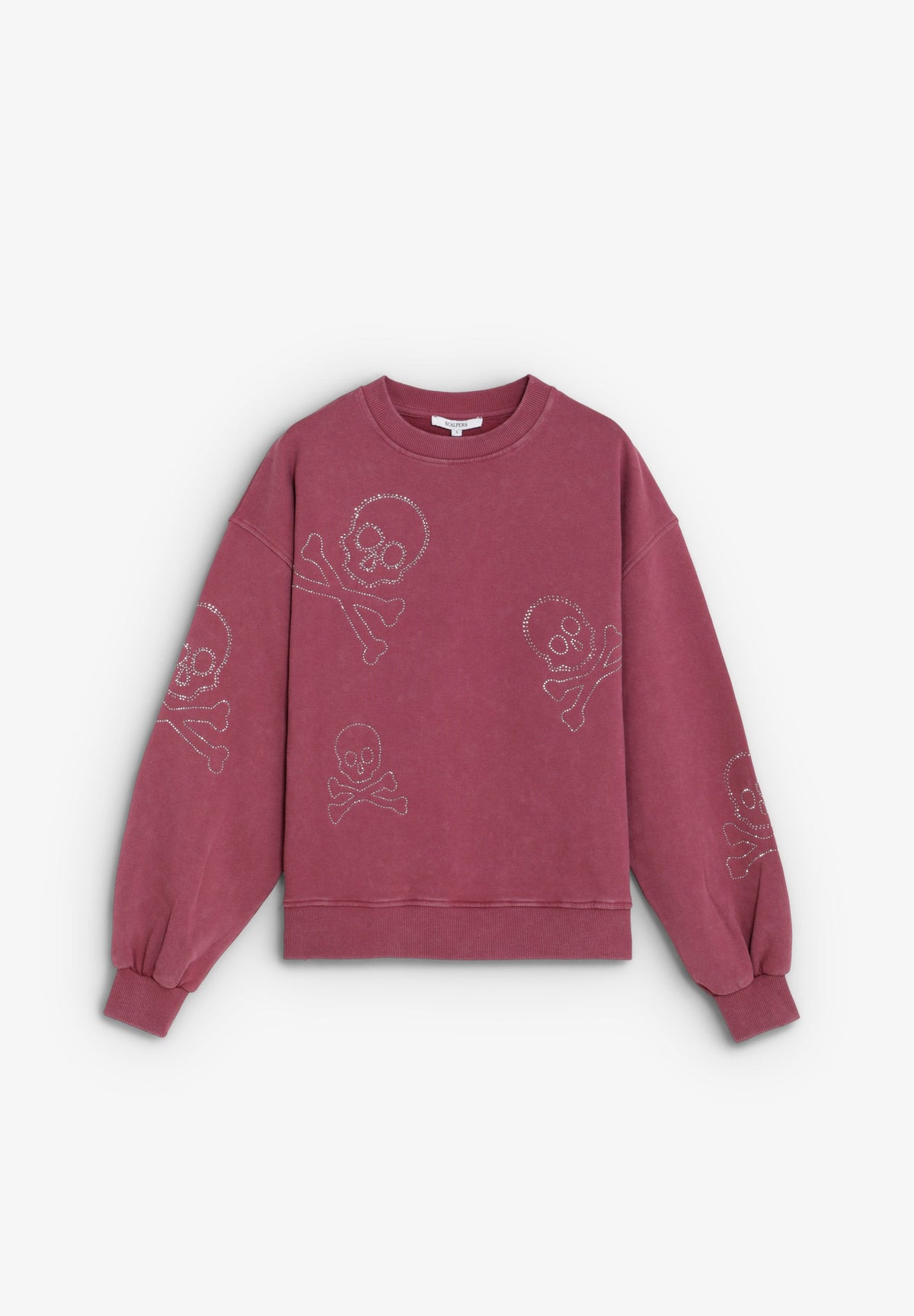 SUDADERA CALAVERAS STRASS