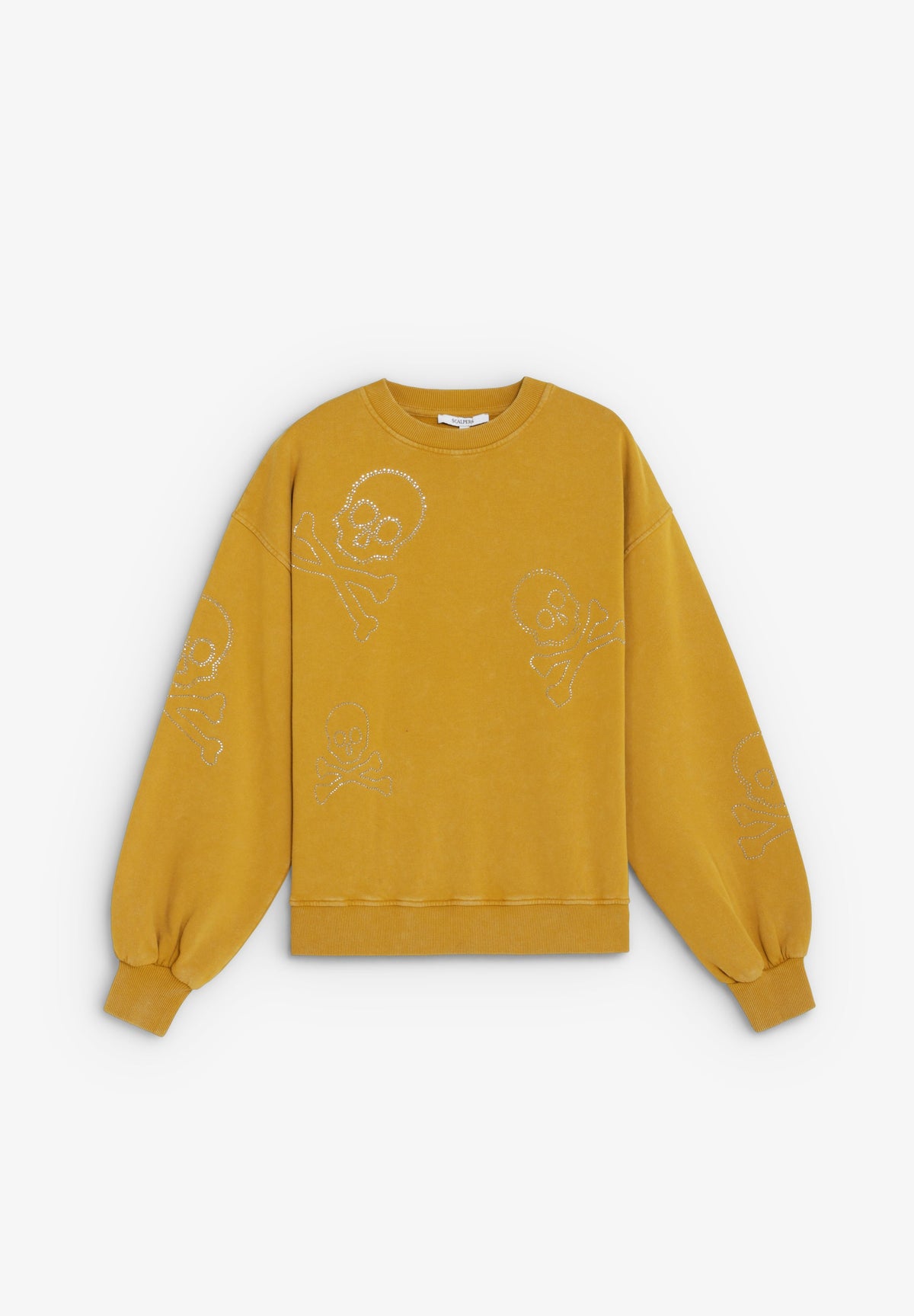 SUDADERA CALAVERAS STRASS