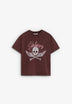 CAMISETA LAVADA ESTAMPADA