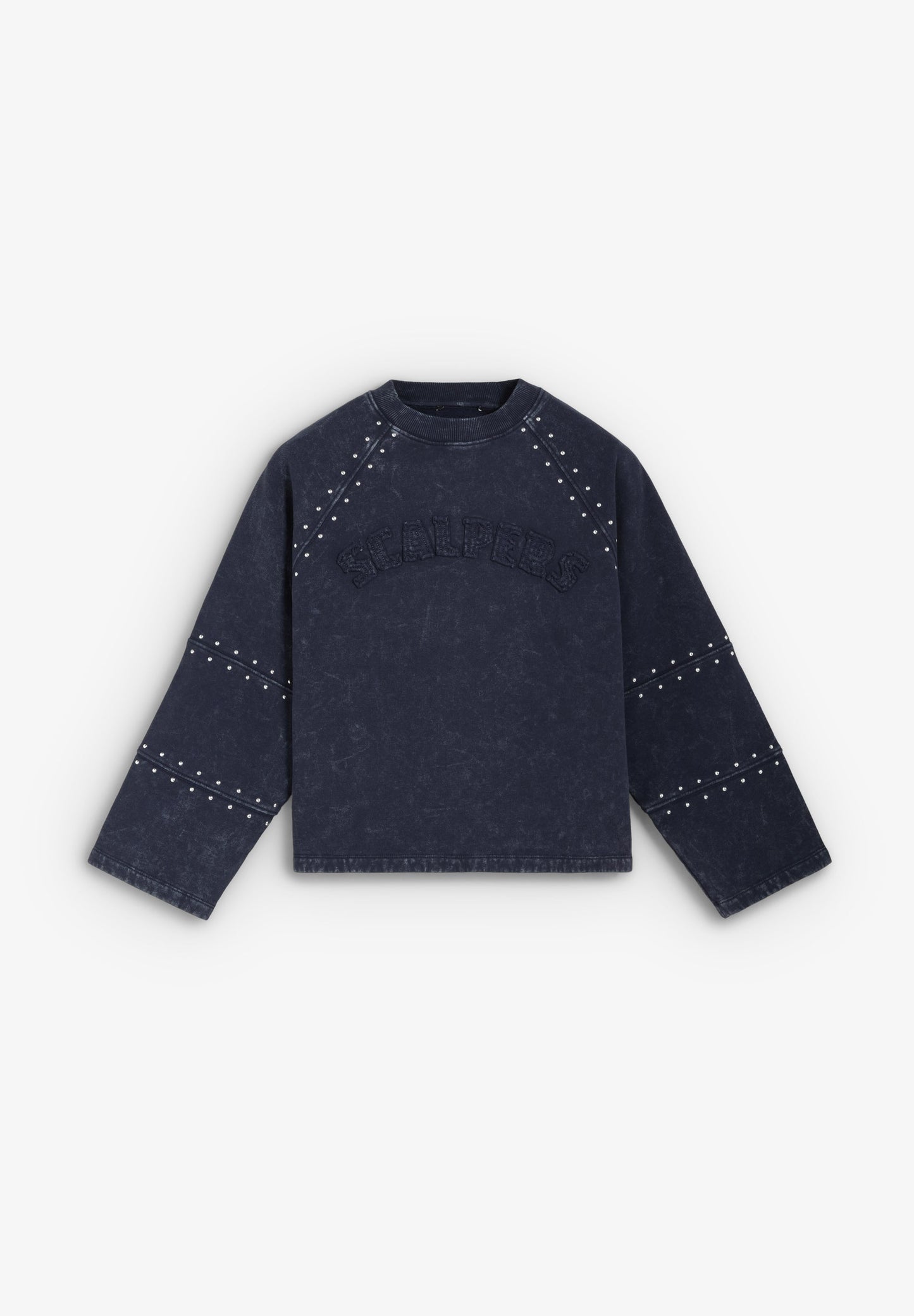 SCMARBLE STUDS CORPORATE SWEATER