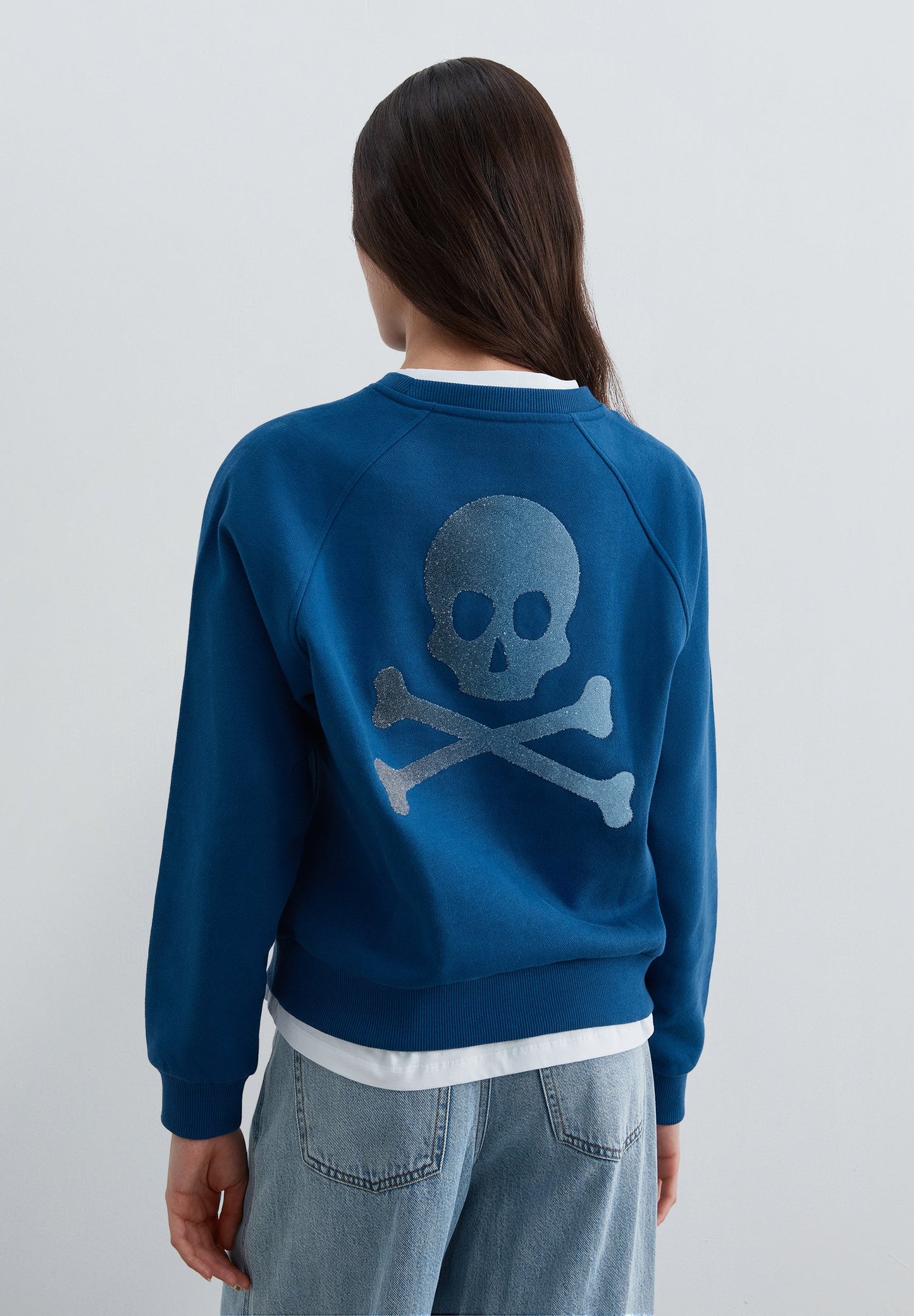 SUDADERA PRINT TRASERO GLITTER