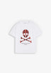CAMISETA CALAVERA ESTAMPADA