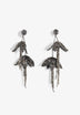 PENDIENTES FLORALES CUENTAS