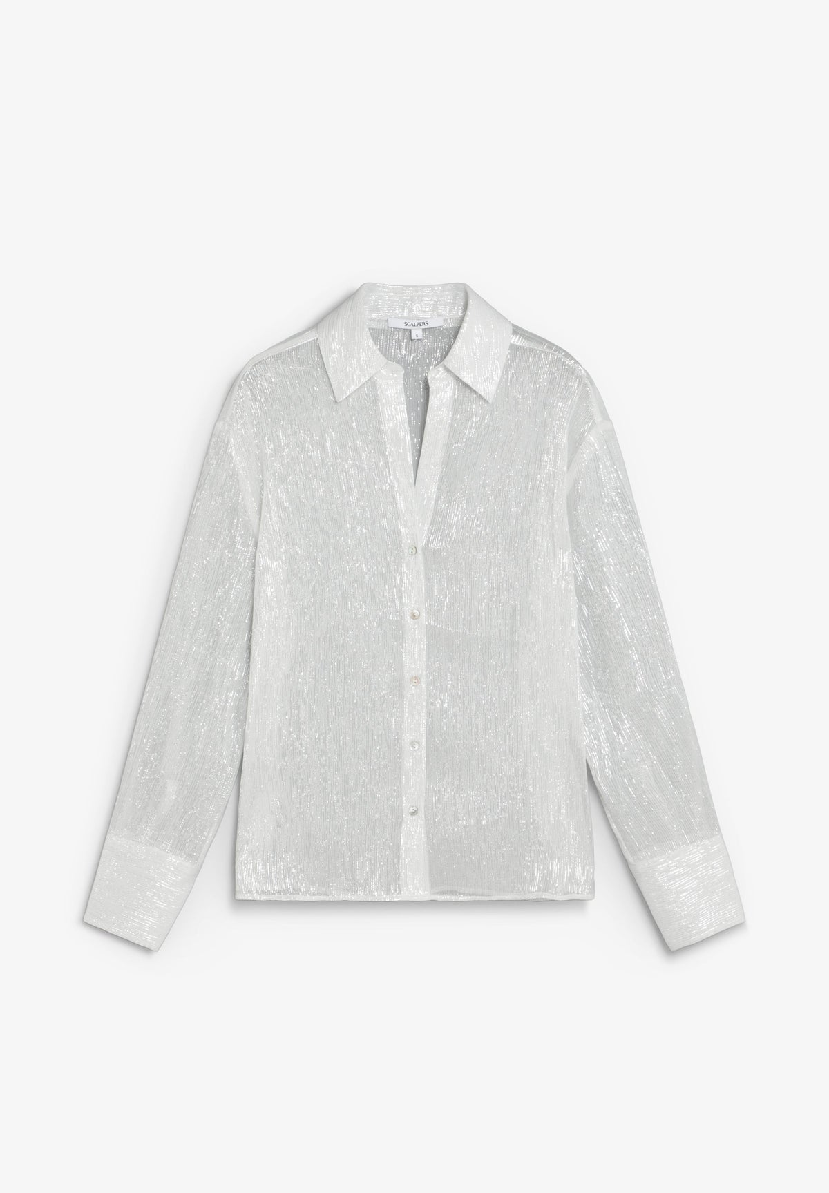 CAMISA DE SEDA LÚREX