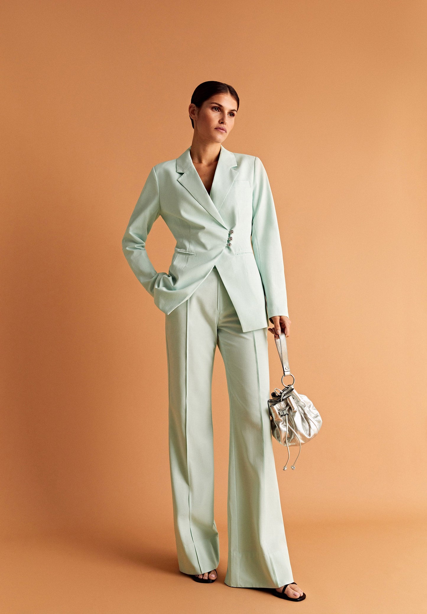 PANTALÓN WIDE LEG BOTONES