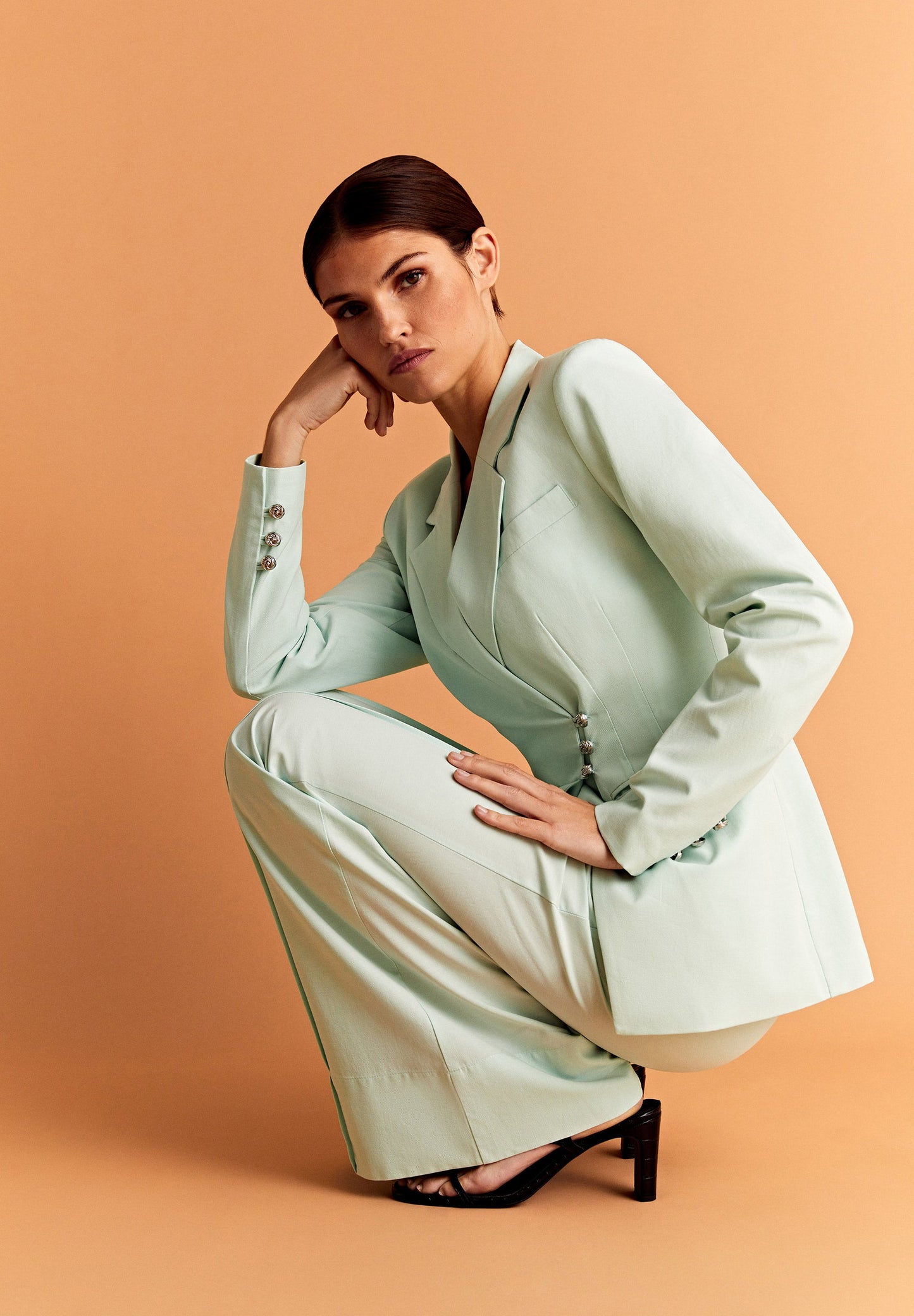 PANTALÓN WIDE LEG BOTONES