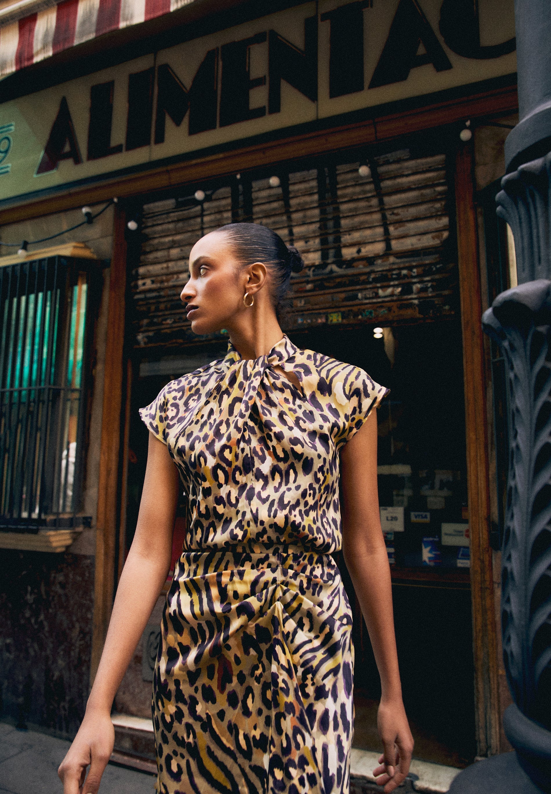 TOP ANIMAL PRINT