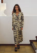 BLUSA SATINADA ANIMAL PRINT