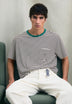 CAMISETA RAYAS CALAVERA