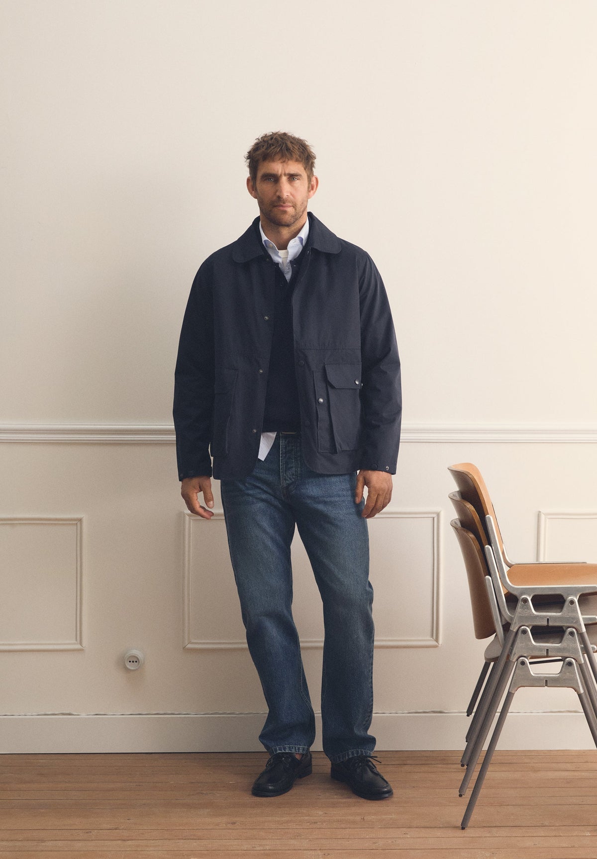 CHAQUETA TÉCNICA BOLSILLOS