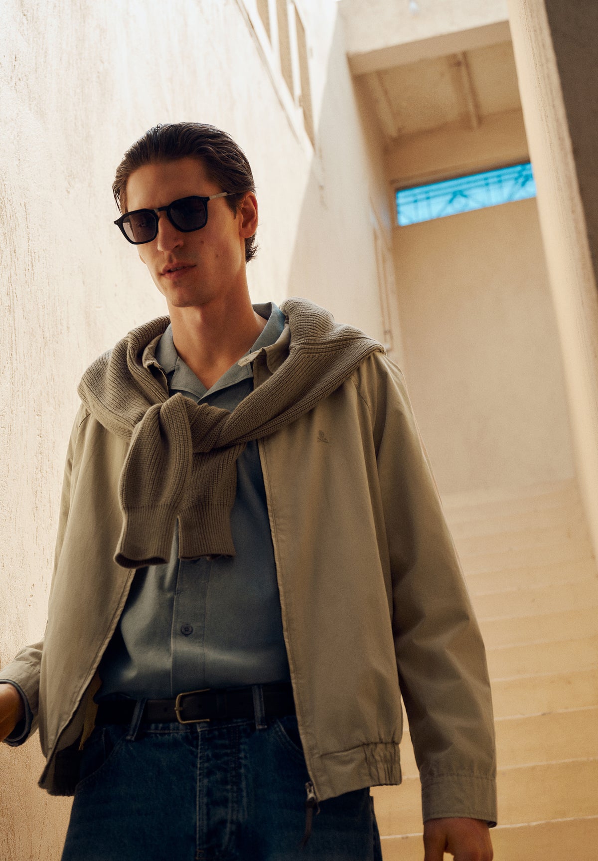 CHAQUETA BOMBER BORDADA