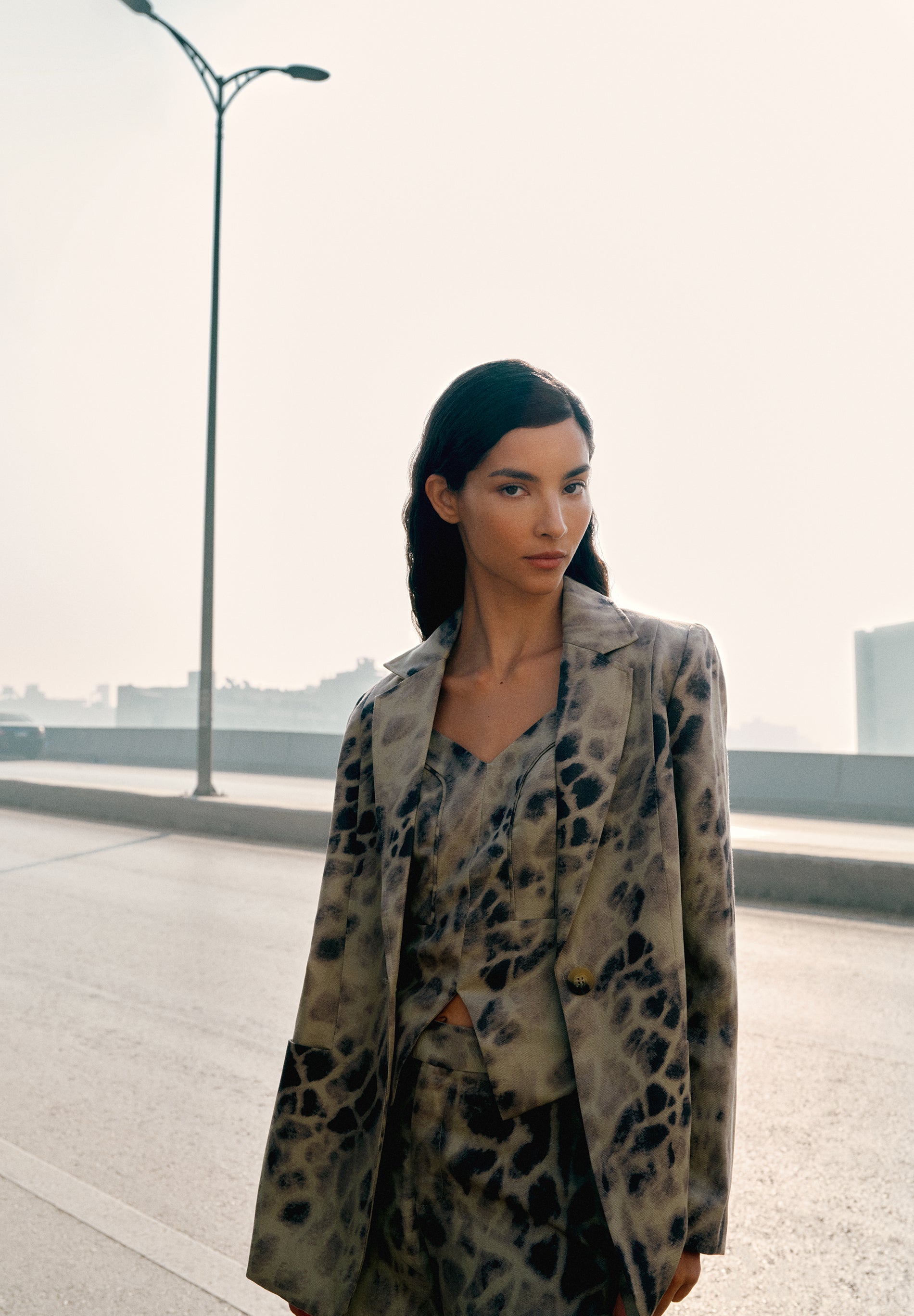 BLAZER LINO ESTAMPADA