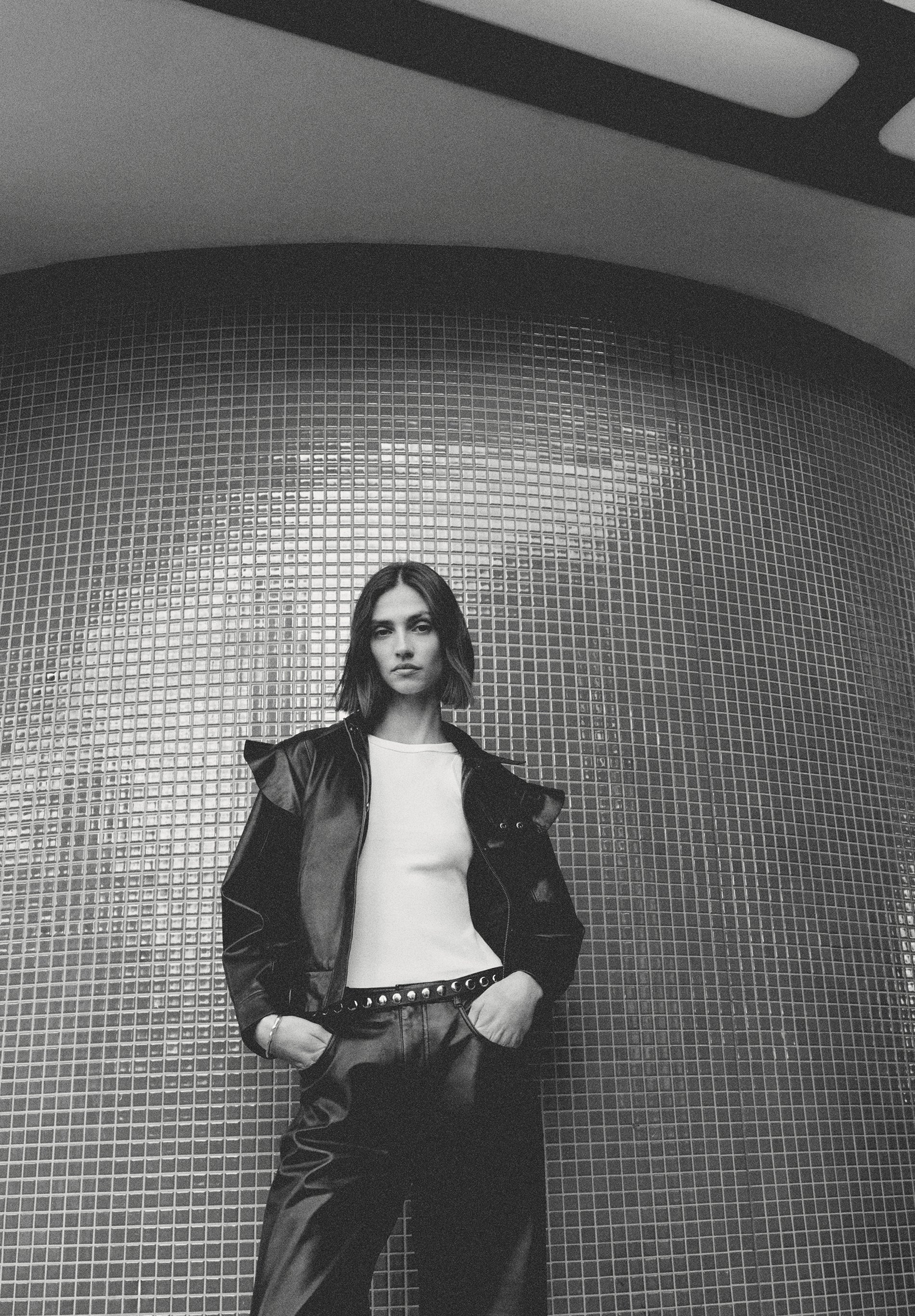 CHAQUETA BOMBER VOLANTES PIEL