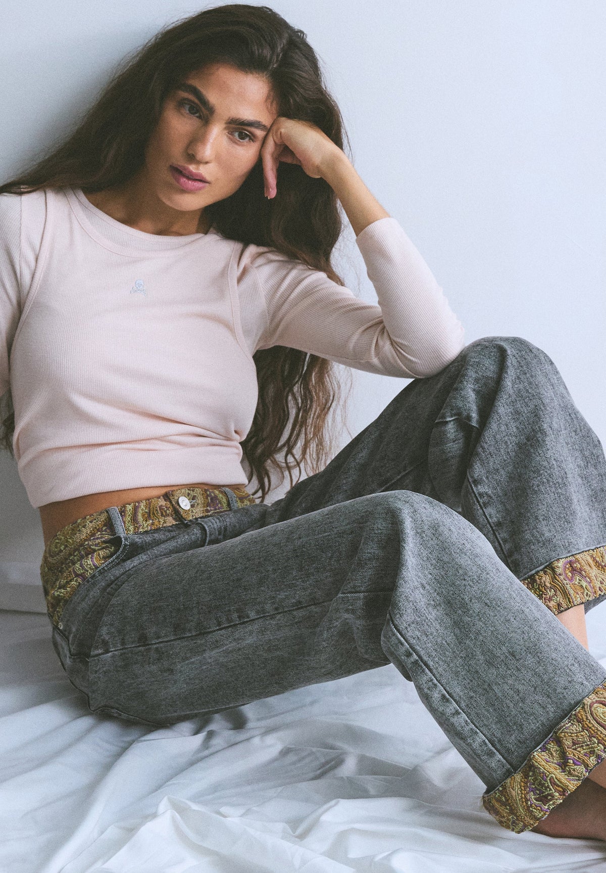 JEANS DETALLE PAISLEY