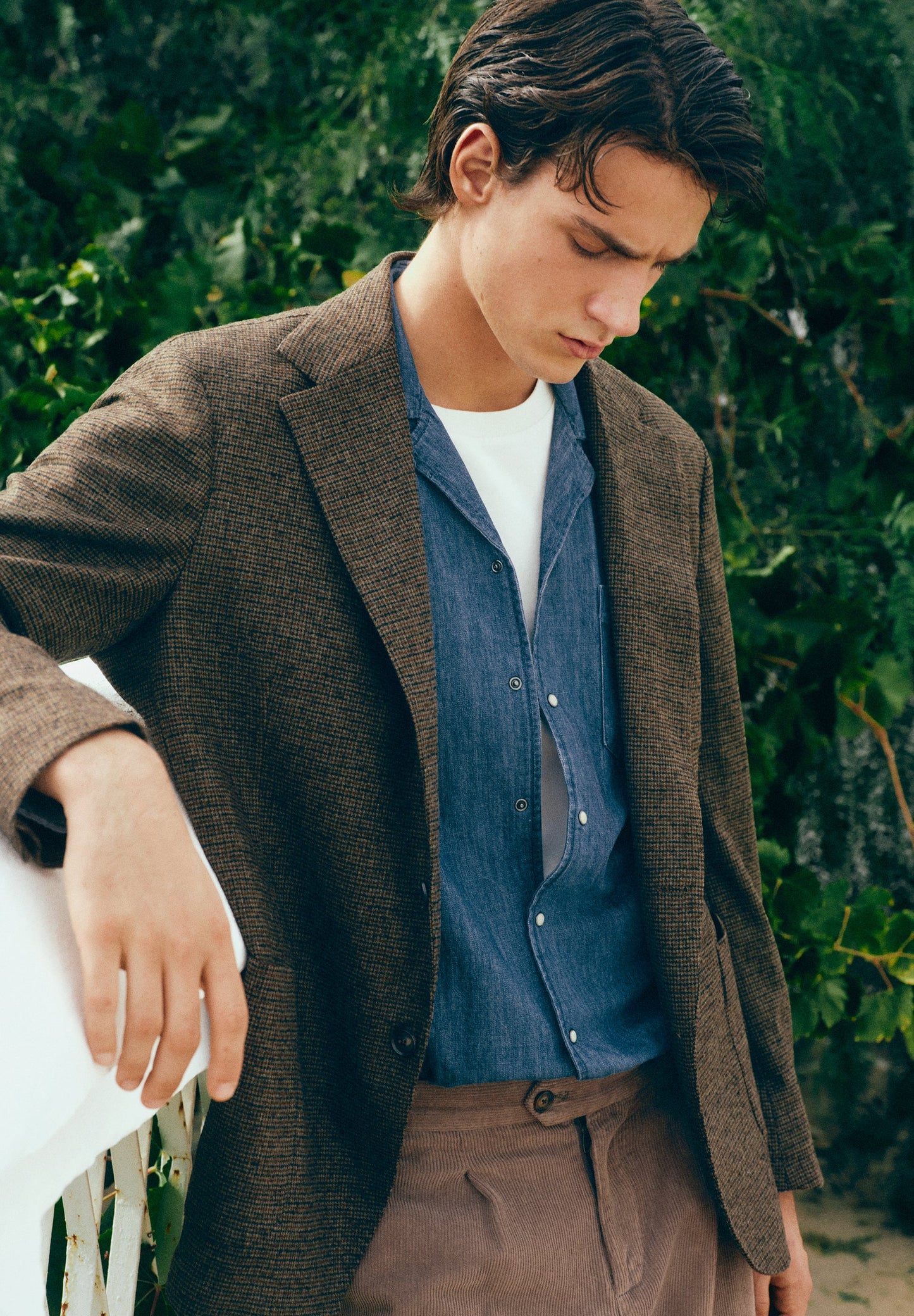 AMERICANA CUADROS LANA