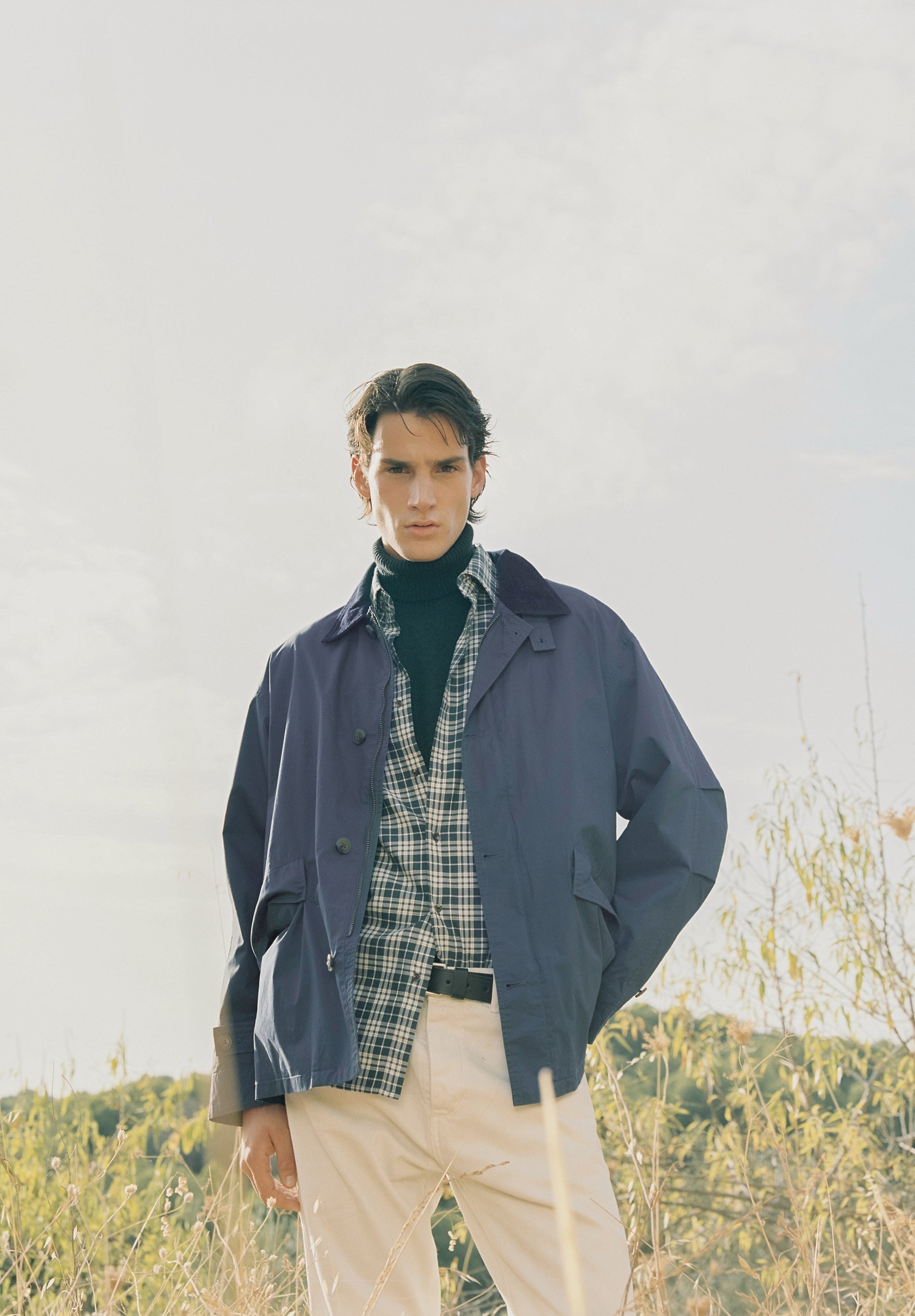 CHAQUETA CUELLO PANA