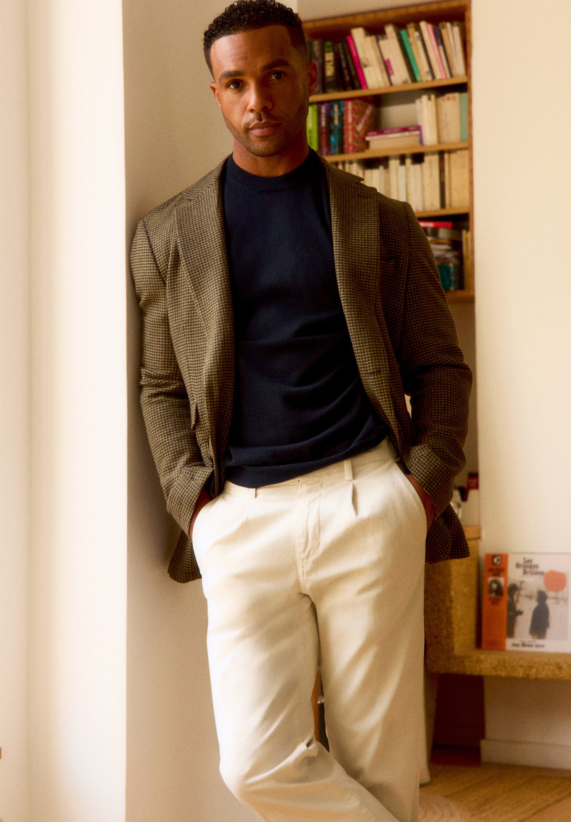 AMERICANA CUADROS LANA