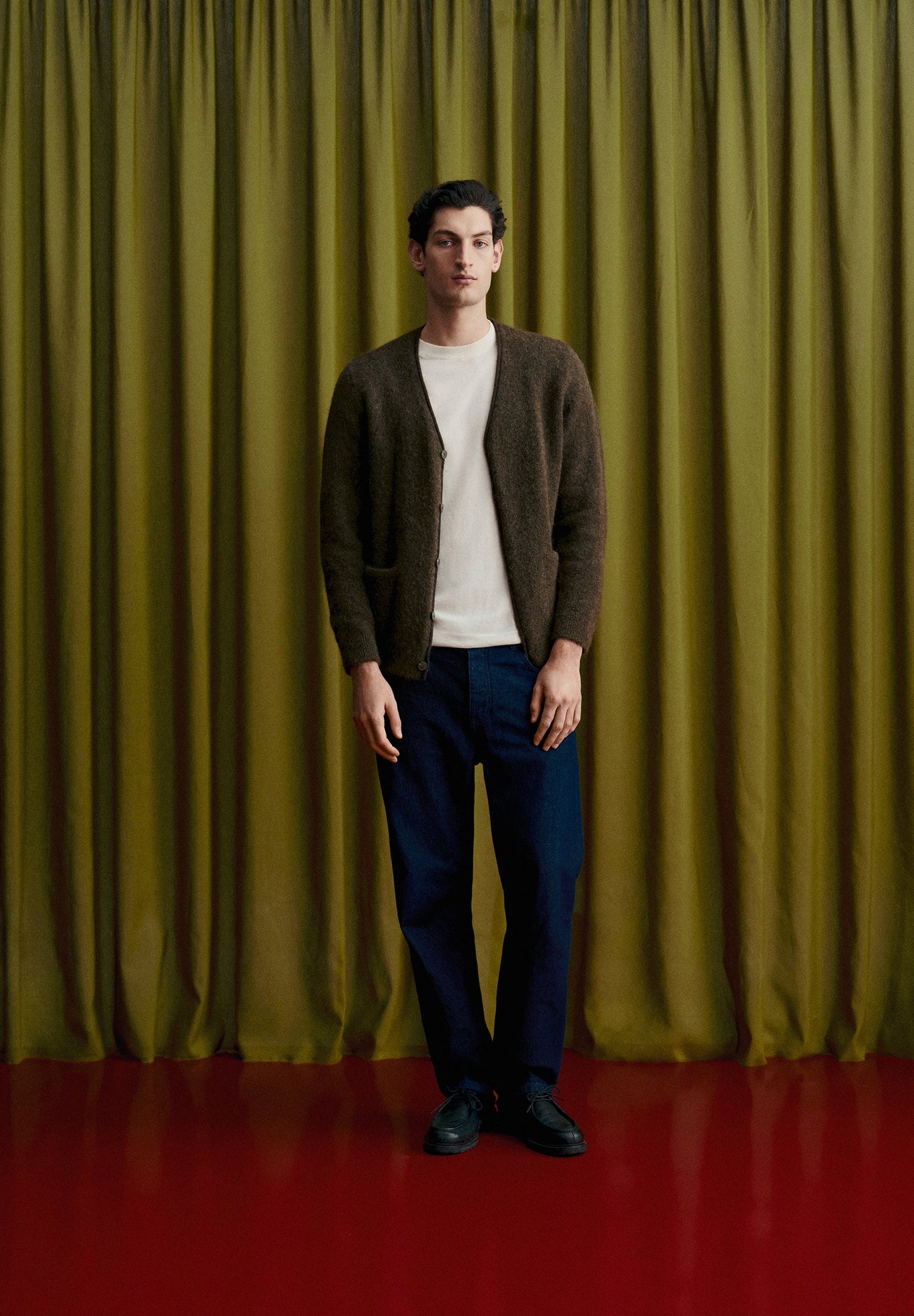 PANTALON VAQUERO CROPPED