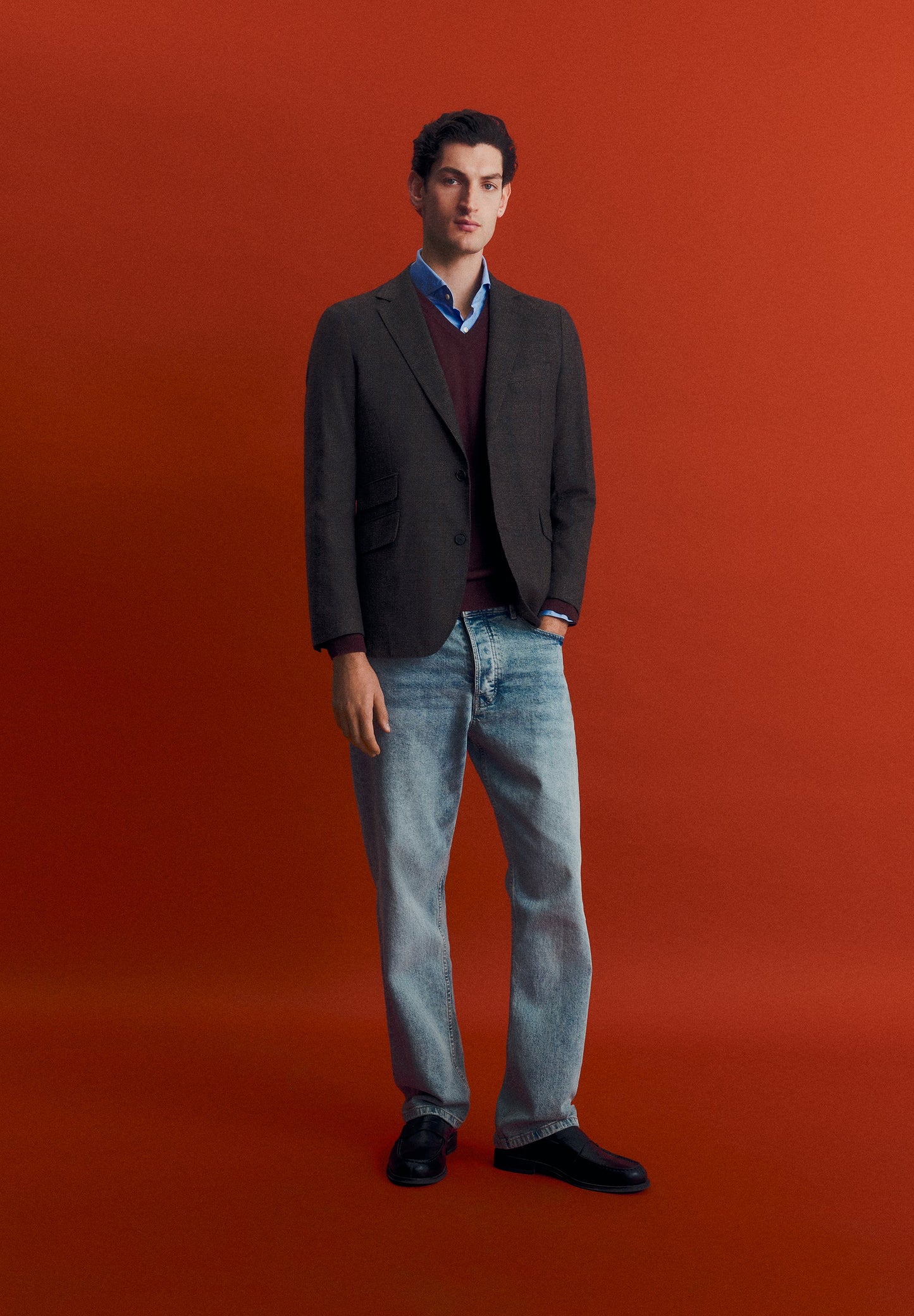 PANTALÓN VAQUERO REGULAR FIT