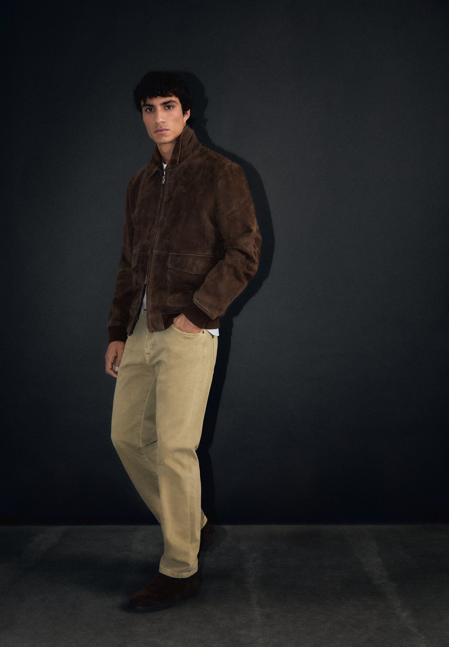 PANTALON VAQUERO CROPPED