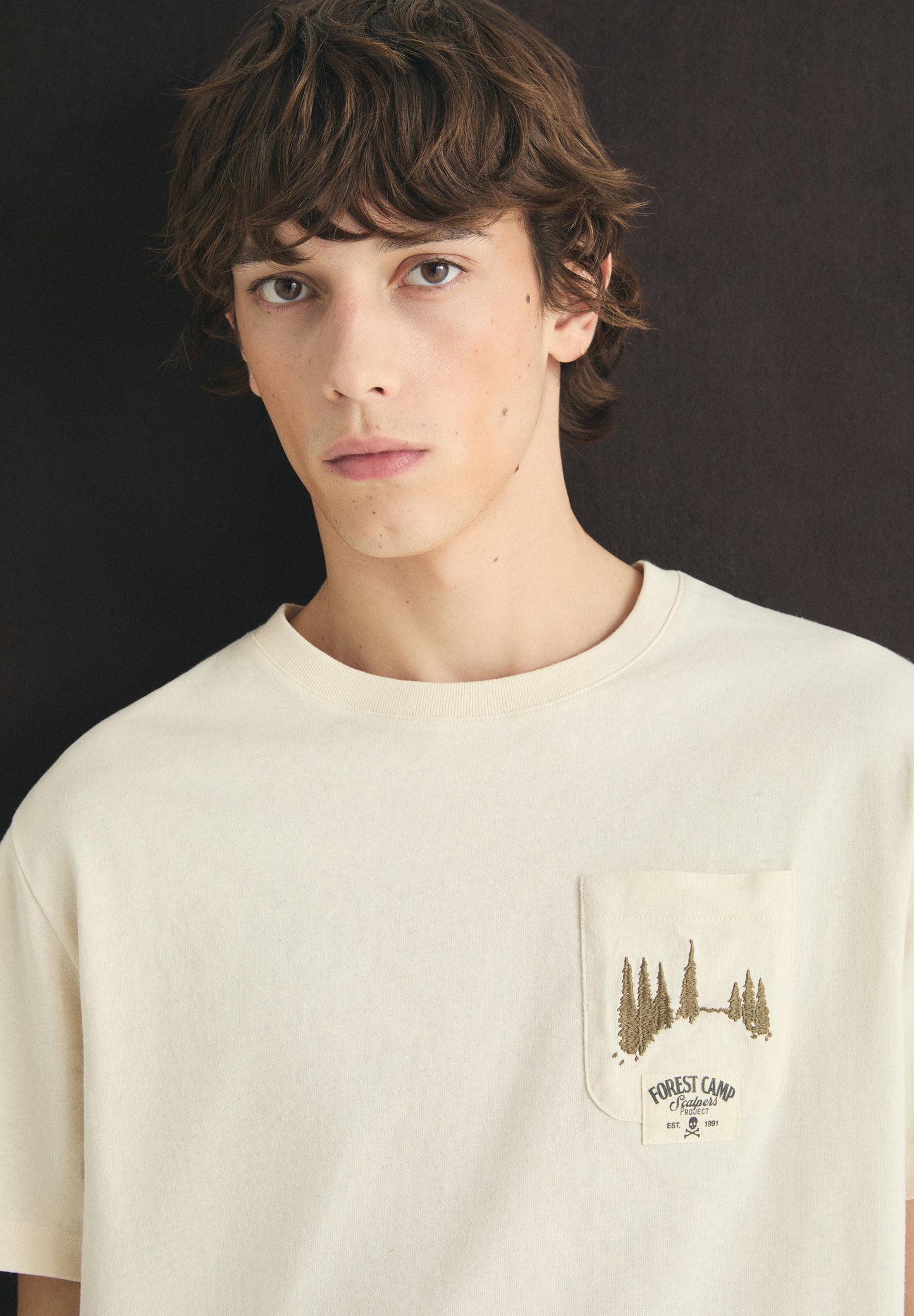 CAMISETA ESTAMPADA EFECTO LAVADO