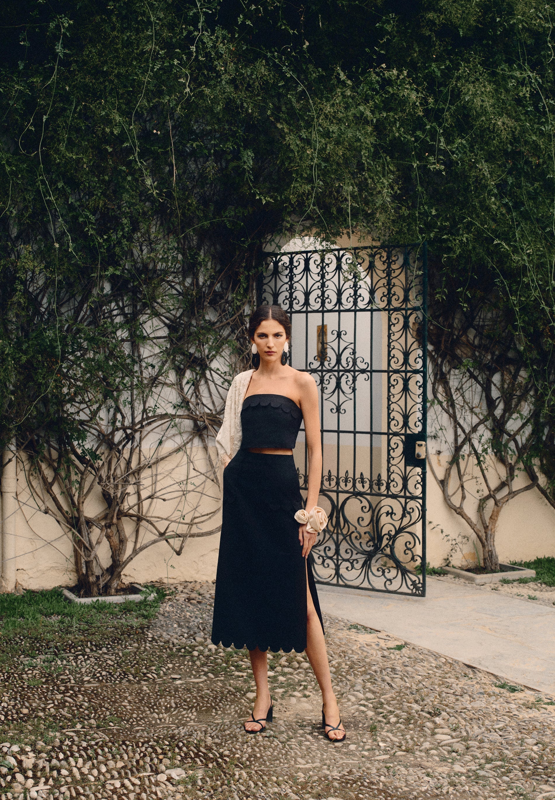 FALDA MIDI LINO