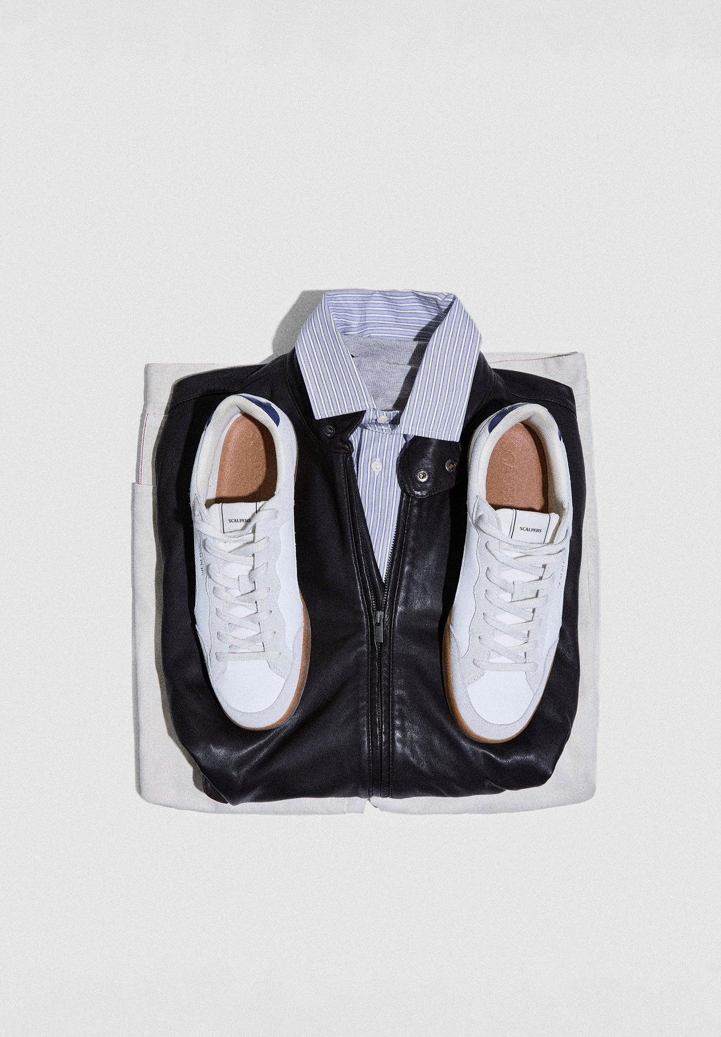 SNEAKERS PIEL ANTE