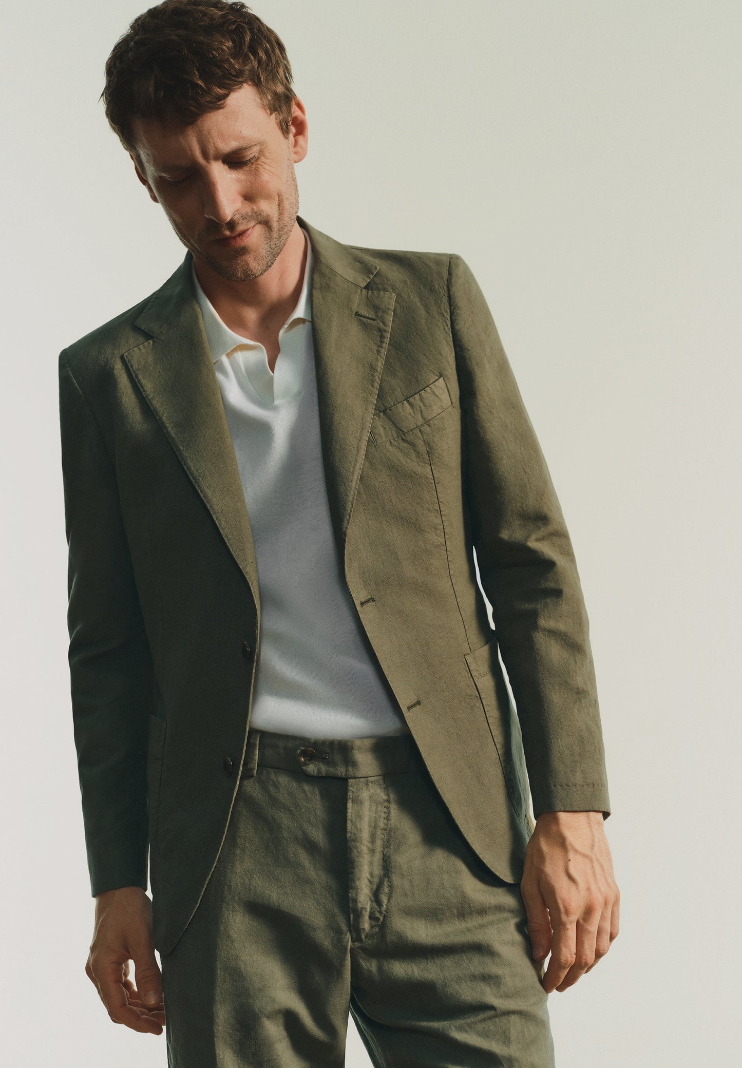 AMERICANA TRAJE LINO