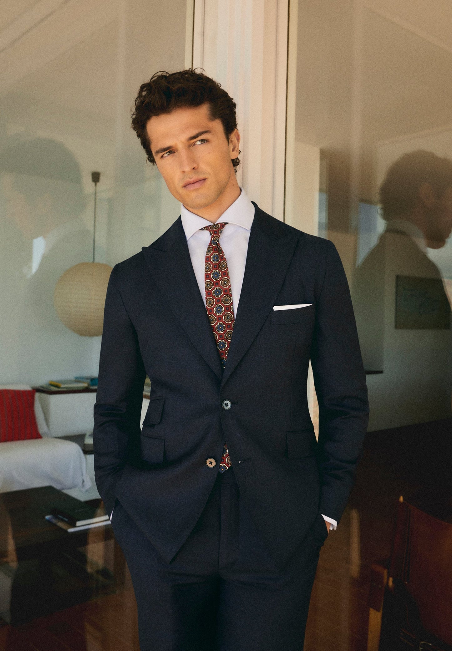 CORBATA MOTIVOS CIRCULARES