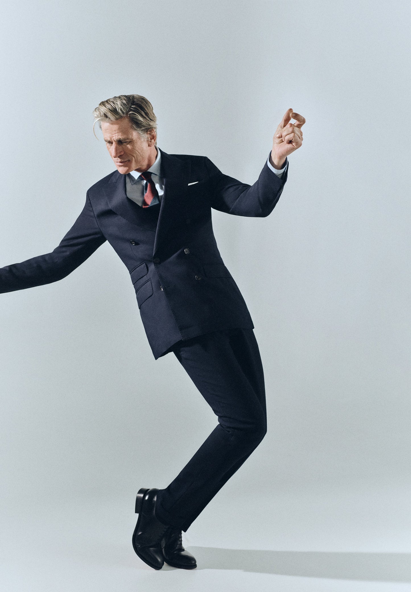 SCDOUBLE BREASTED SUIT BLAZER