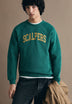 SUDADERA ESTAMPADA VARSITY