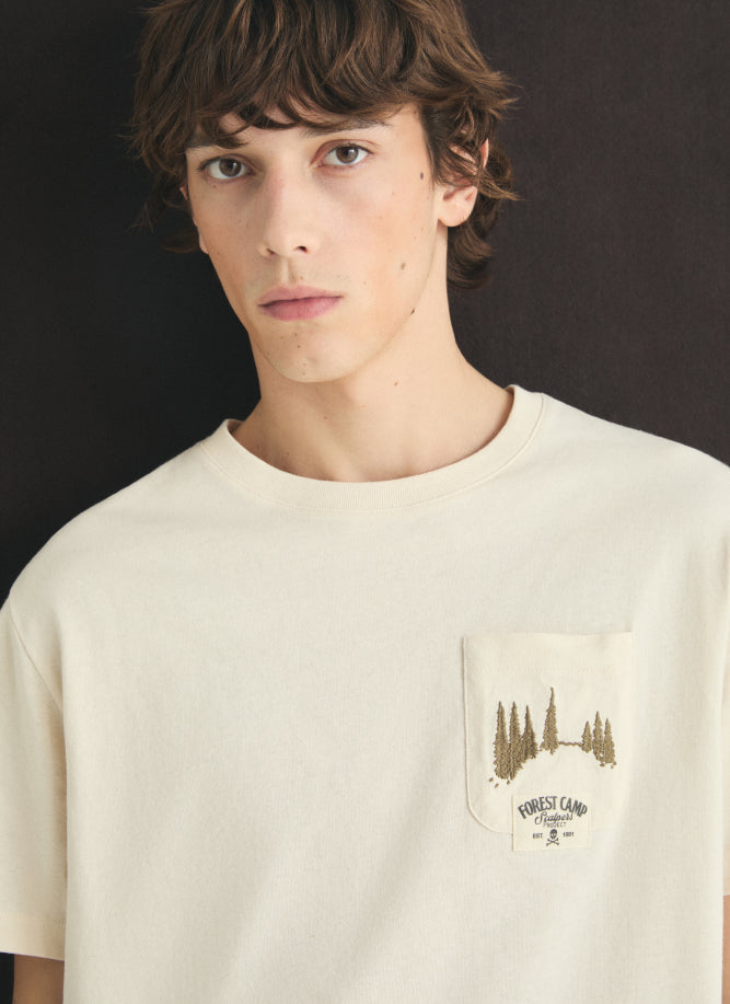 CAMISETA ESTAMPADA EFECTO LAVADO