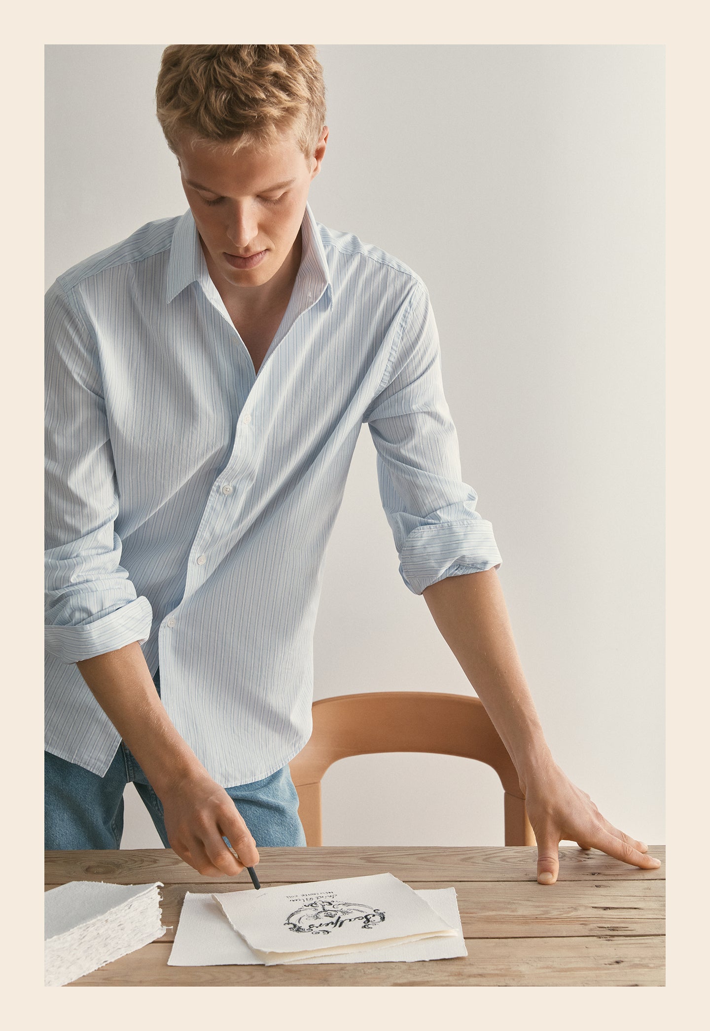 CAMISA POPELÍN DE ALGODÓN LIGERO