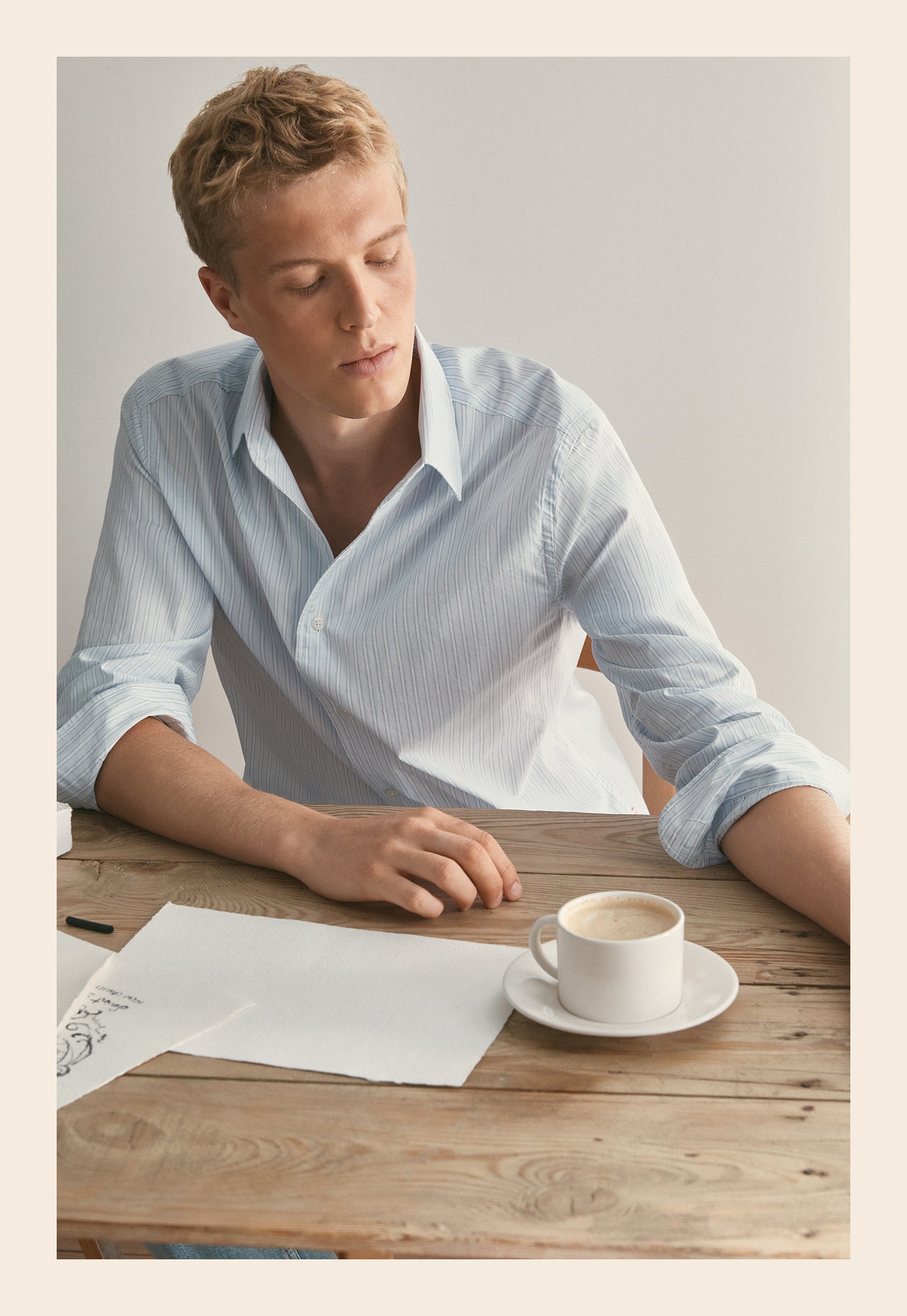 CAMISA POPELÍN DE ALGODÓN LIGERO
