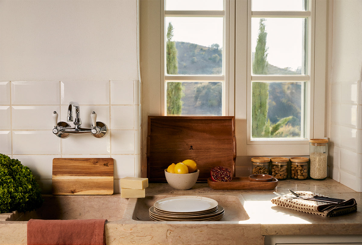 SET CUCHILLO Y TABLA