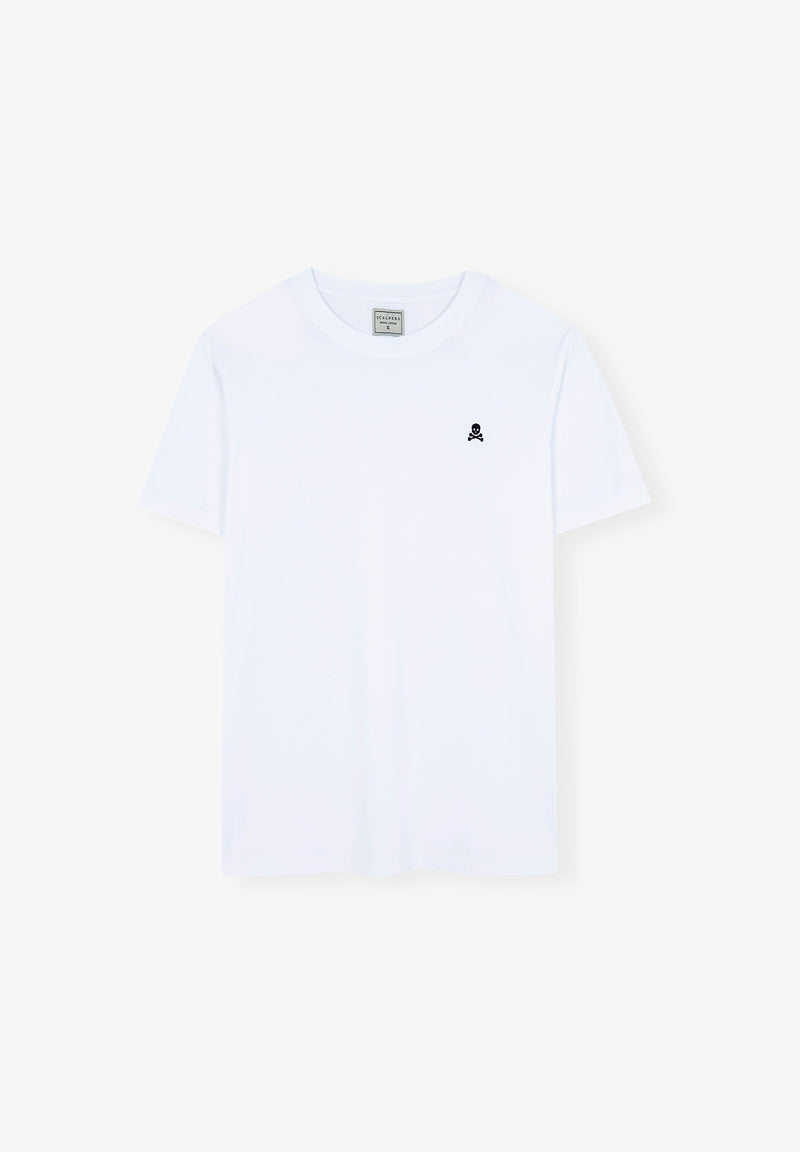 Scalpers SKULL - Camiseta básica - white/blanco 