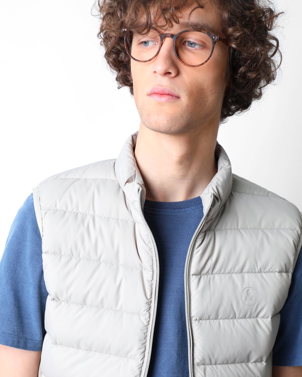 NEW GSTAAD VEST TAUPE