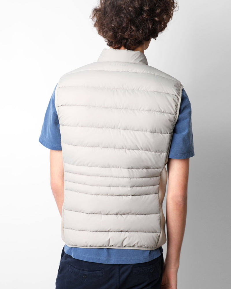 NEW GSTAAD VEST TAUPE