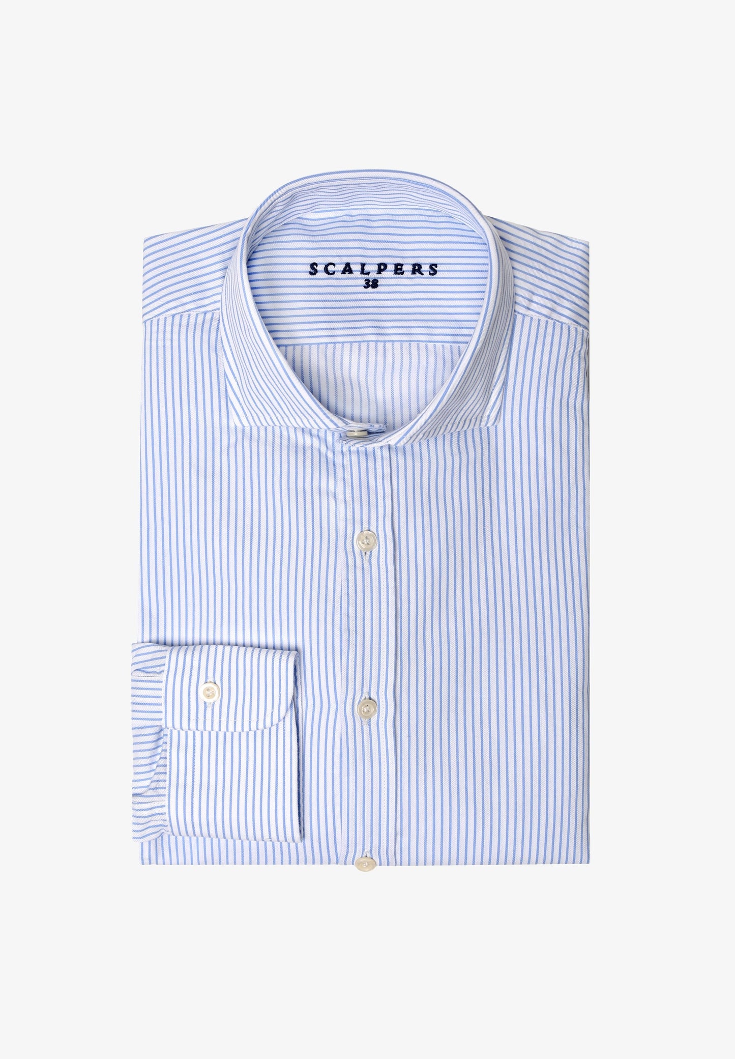 FANCY SHIRT SKYBLUE STRIPES