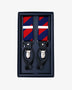 DIAGONAL SUSPENDERS RED & NAVY