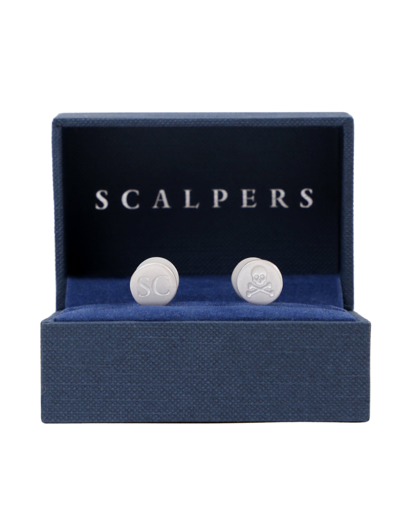 SKULL BUTTON CUFFLINK